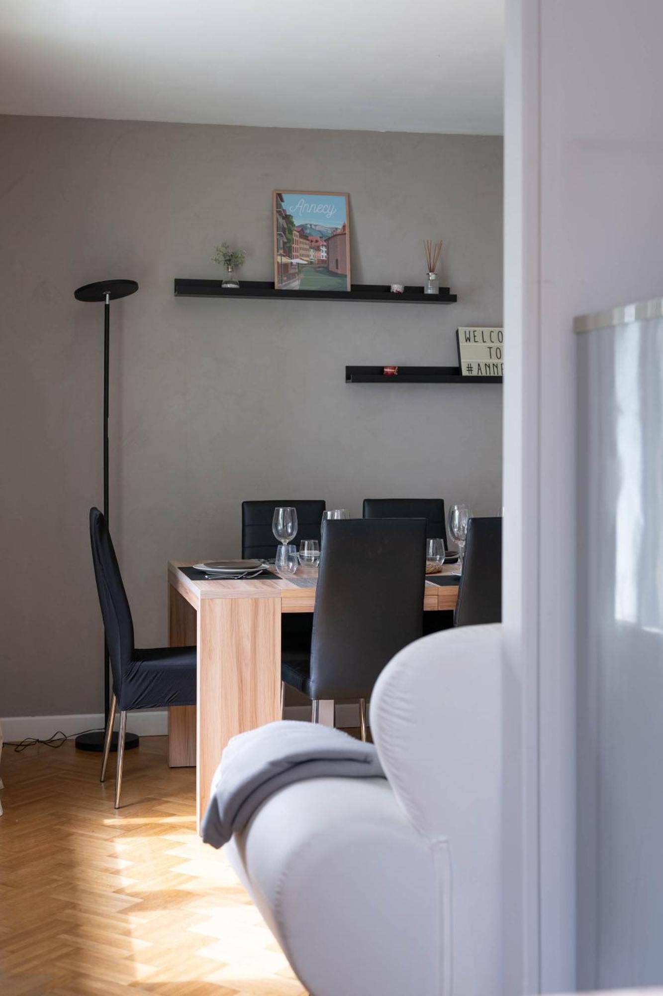 Appartement Cosy 6 Pers Pres Du Lac Avec Garage Annecy Esterno foto